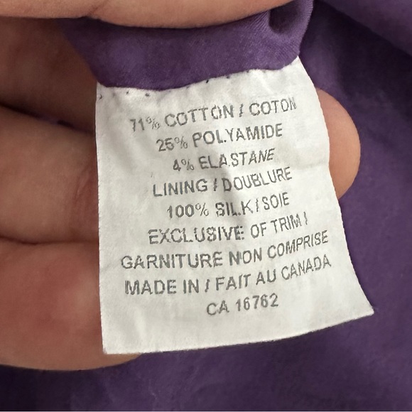 Lida Baday Purple Baby-Doll Dress, size 10 - Picture 6 of 6